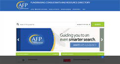 Desktop Screenshot of fundraisingconsultantsandresourcedirectory.com